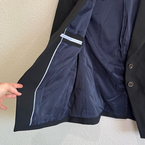 J.Crew Womens Size 12 Madelyn Blazer in Four-Season Stretch Black Minimal Preppy - Picture 6 of 11